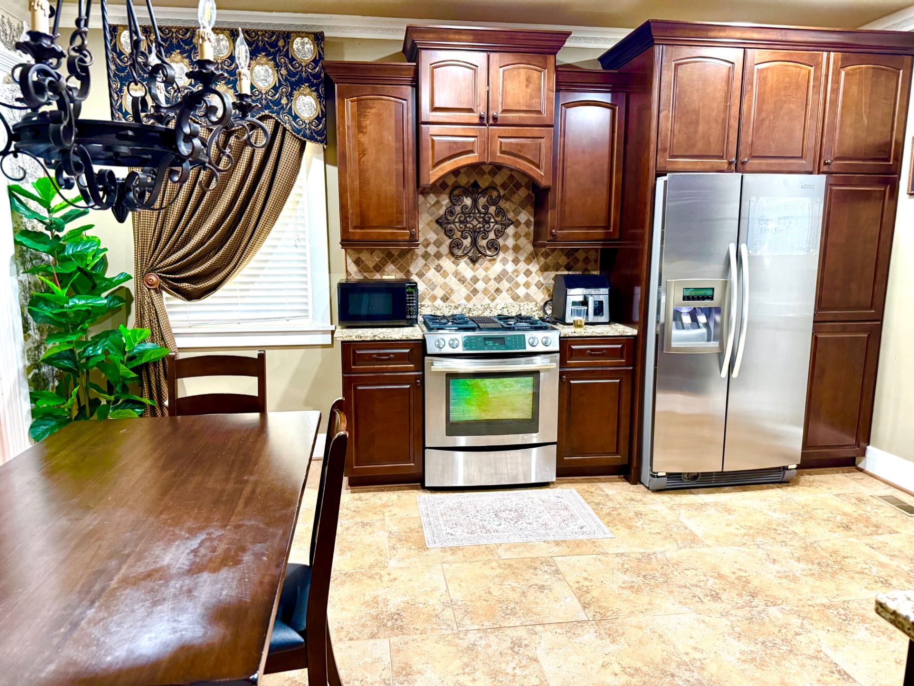 The fully equipped kitchen at Genesys House